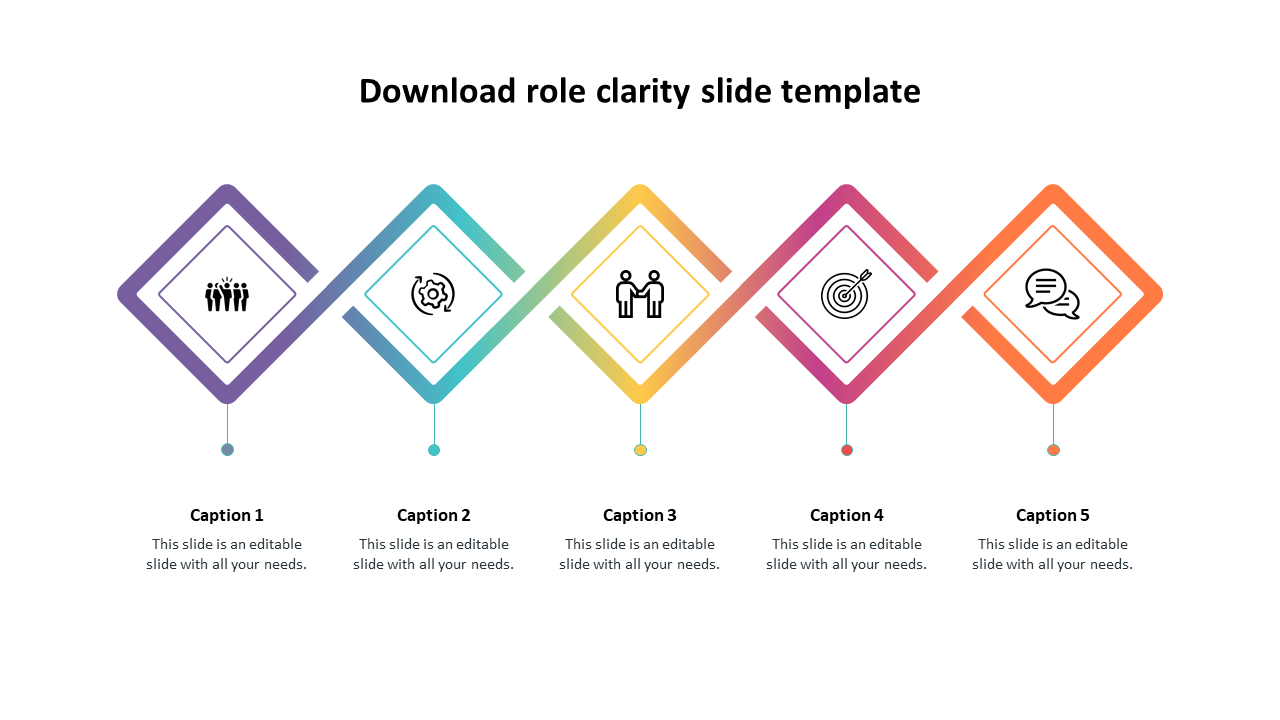 Download role clarity slide template